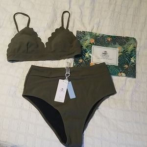 Cupshe High Waisted Bikini